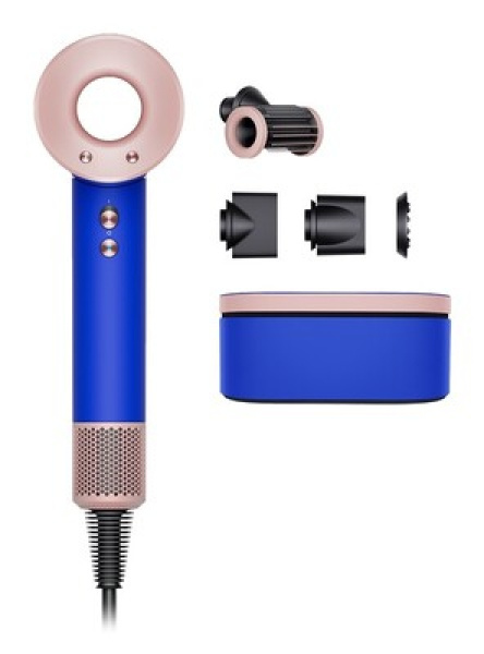 Фен Dyson HD15 Supersonic Blue Blush с кейсом